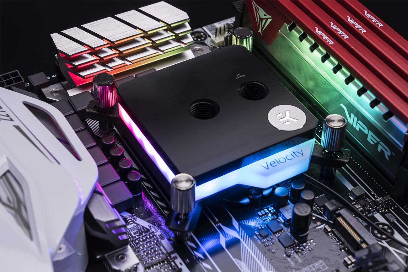 EKWB Releases Velocity D-RGB CPU Waterblocks with