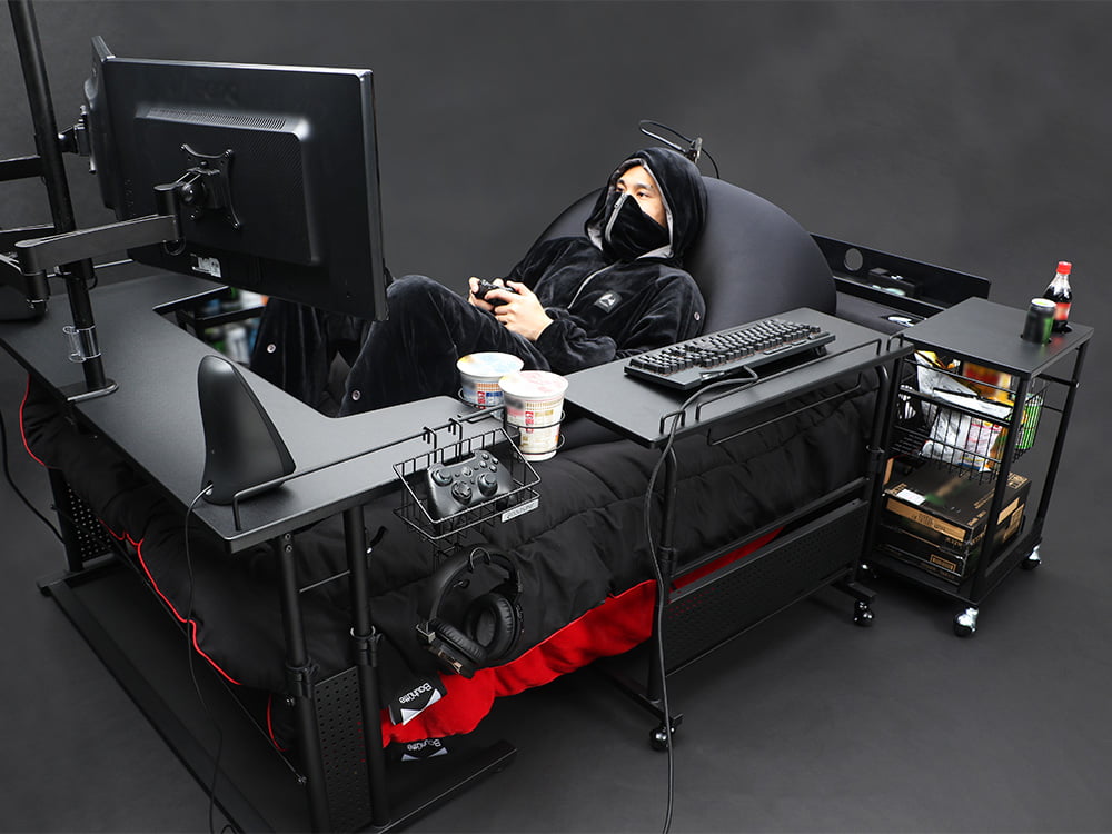 Bauhütte Gaming Concepts Includes A Comfy Gaming Bed