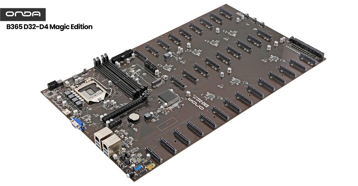 Onda B365 D32-D4 Magic Edition Chia Mining Board Spotted