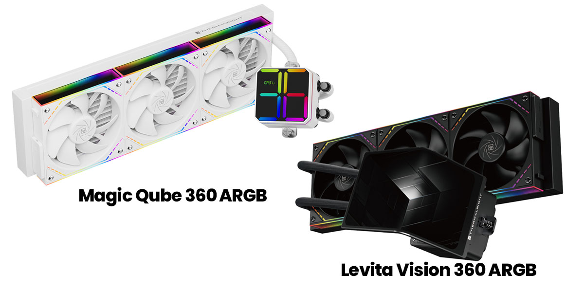 Thermalright Unveils New 360 mm ARGB Liquid Coolers: Levita Vision